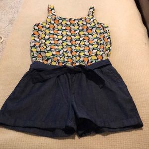 Girl romper Gap zipper on the back